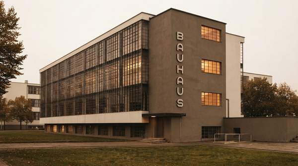 Editorial illustration for Art Deco vs. Bauhaus: How to Tell Them Apart and Use Both in a Modern Home