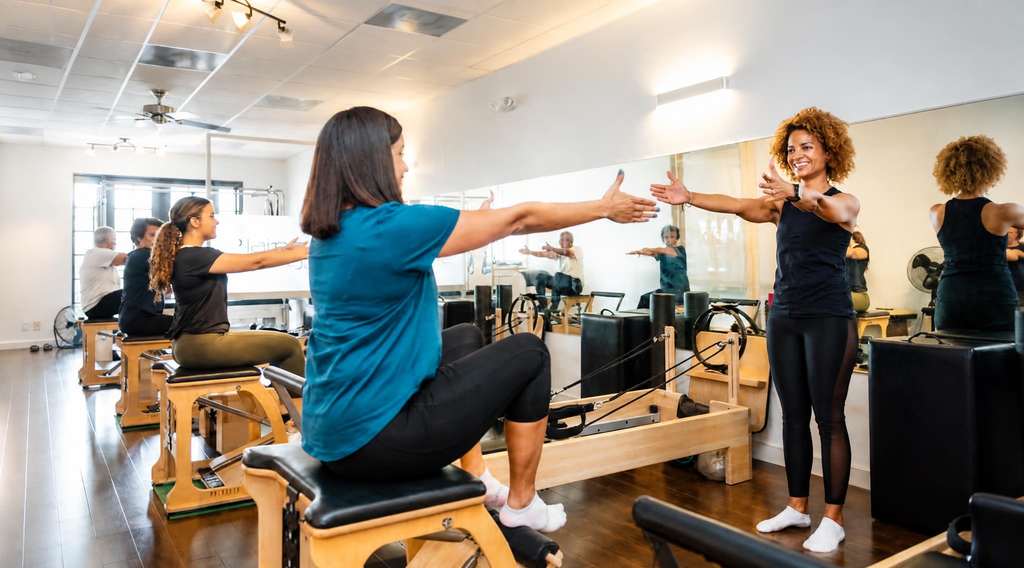 Pilates Strong Studio Reformer and Chair Classes for Experienced Participants